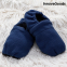 Microwavable Heated Slippers Blue