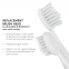 Set de tête de brosse à dents 'Shine Bright Extra Clean' - 6 Pièces
