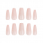 Pointes d'ongles 'Long Coffin' - Baby Pink 24 Pièces