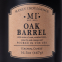 'Oak Barrel' Scented Candle - 467 g