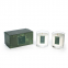 Candle Set - Vetiver & Green Leaf 160 g, 2 Pieces