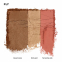 Palette pour le visage 'Stay Naked Threesome' - 115 g
