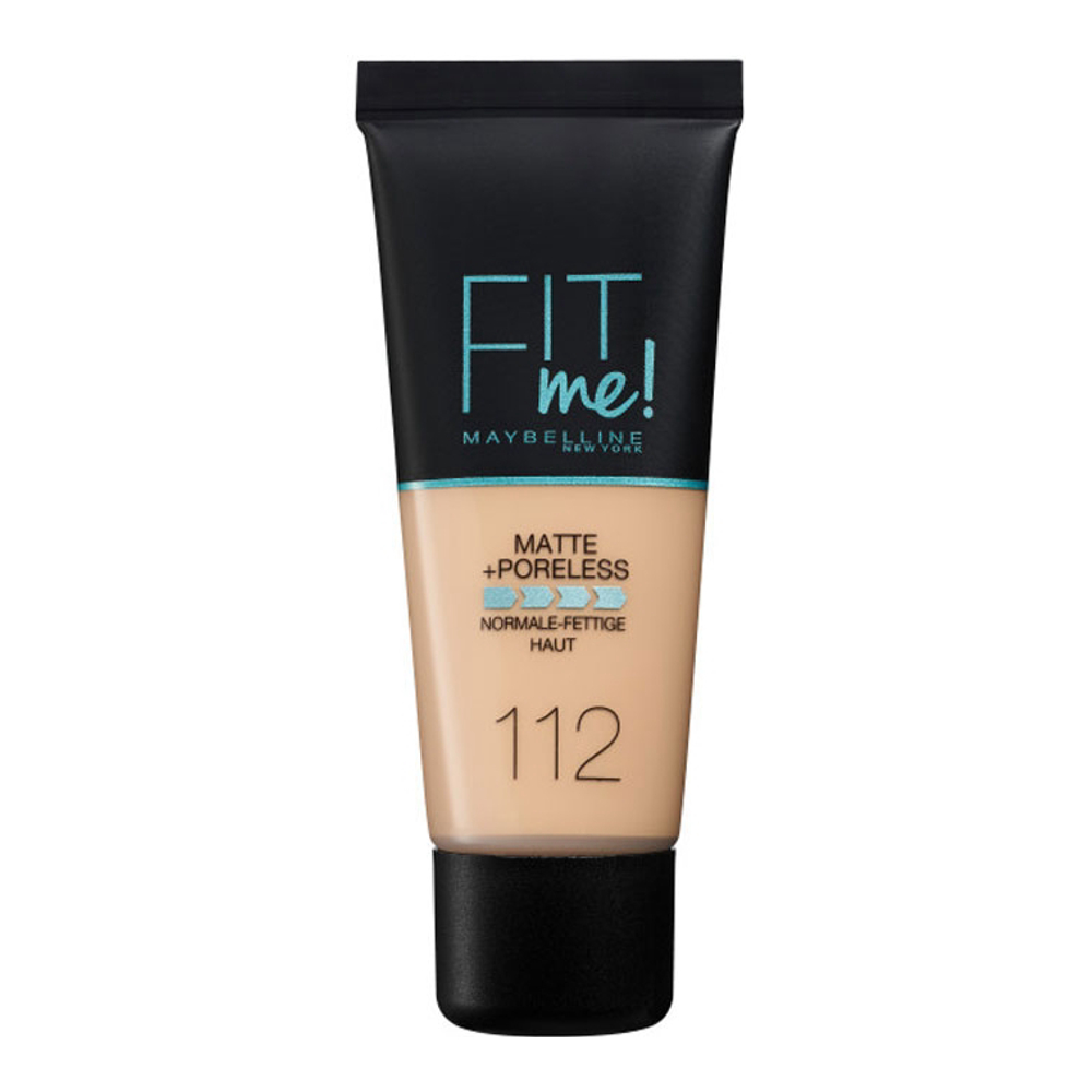 'Fit Me! Matte + Poreless' Foundation - 112 Soft Beige 30 ml