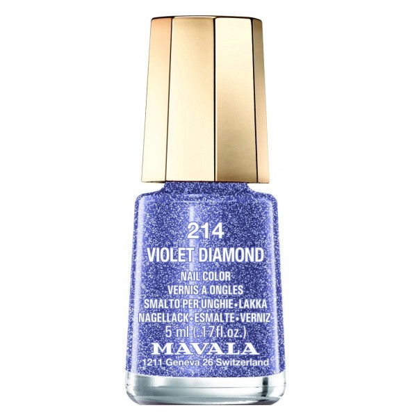 Vernis à ongles 'Mini Color' - 214 Violet Diamond 5 ml