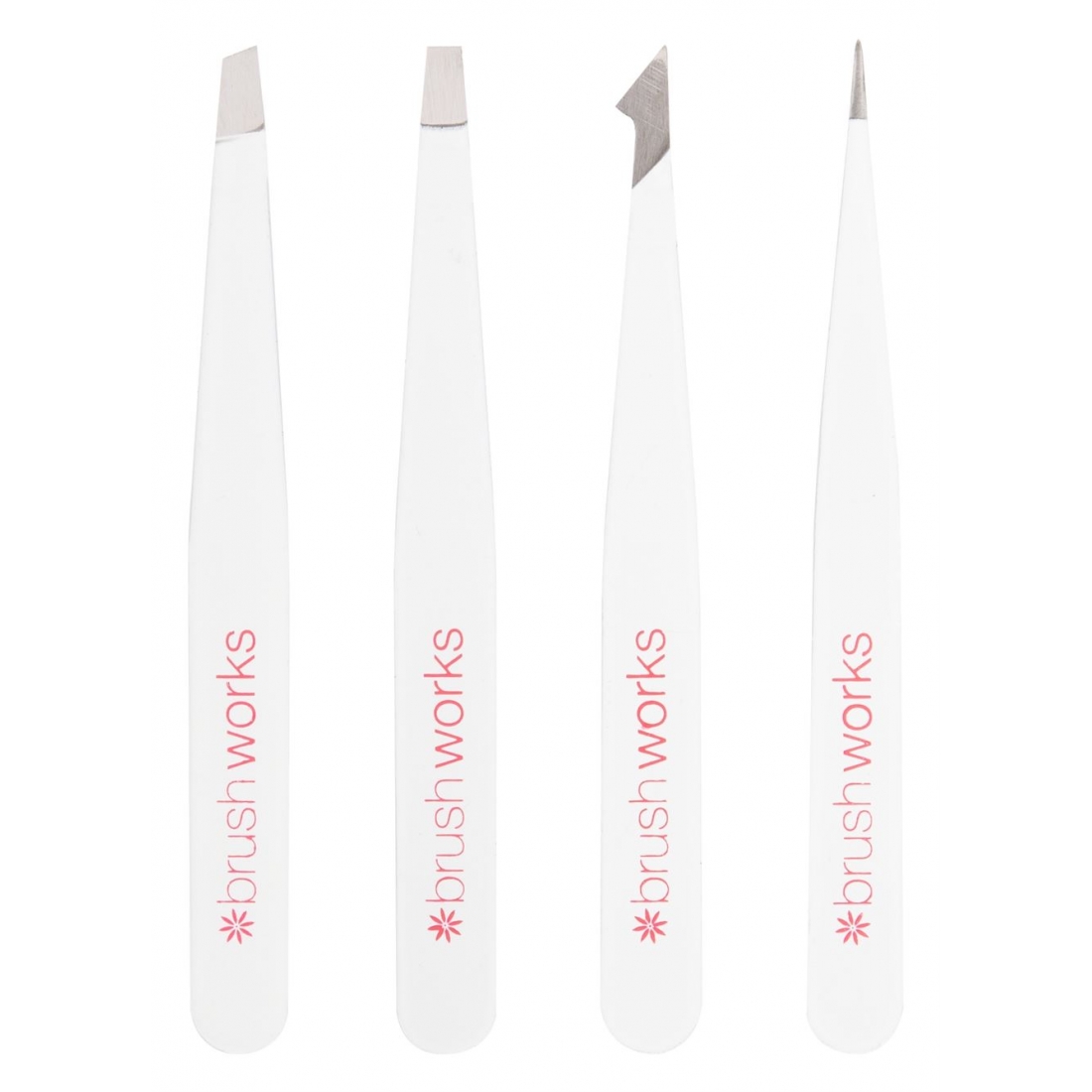 Jeu de pinces à épiler 'HD' - 4 Pièces