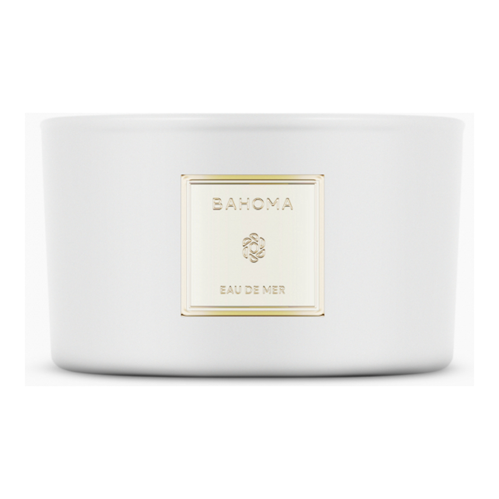 Bougie 3 mèches 'Pearl' - Sea Water 400 g