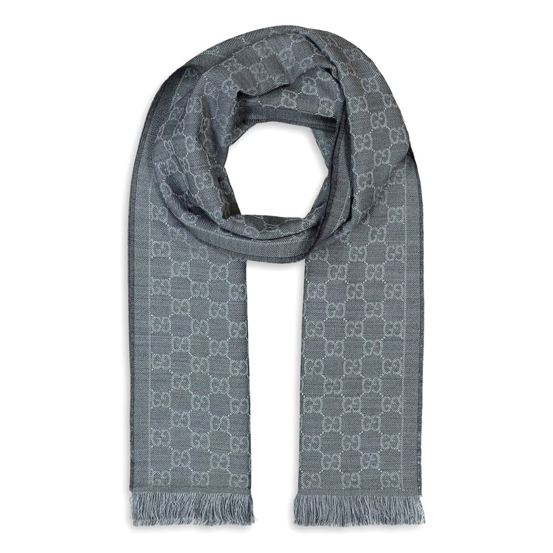 Écharpe en laine 'Monogram' pour Hommes