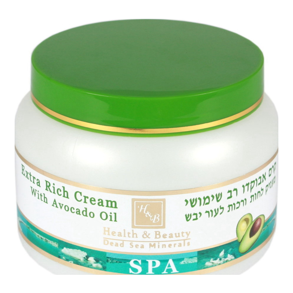 'Extra Rich - Avocado Oil' Body Cream - 250 ml