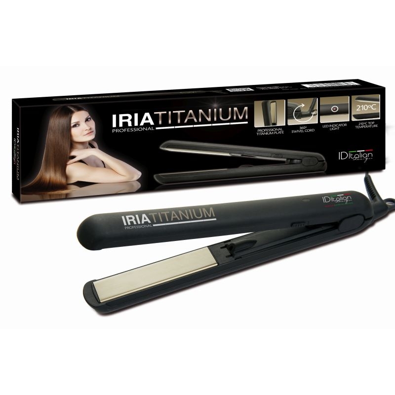 Lisseur de cheveux 'Iria Titanium Profesional'