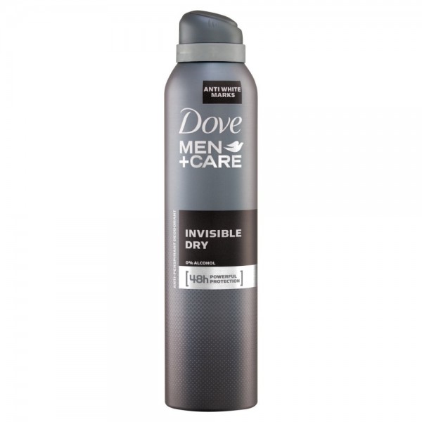 Déodorant spray 'Men Invisible Dry' - 250 ml
