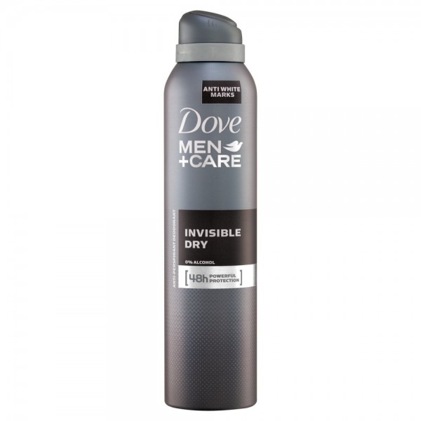 Déodorant spray 'Men Invisible Dry' - 250 ml