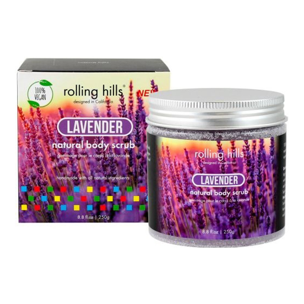 'Natural' Body Scrub - Lavender 250 g