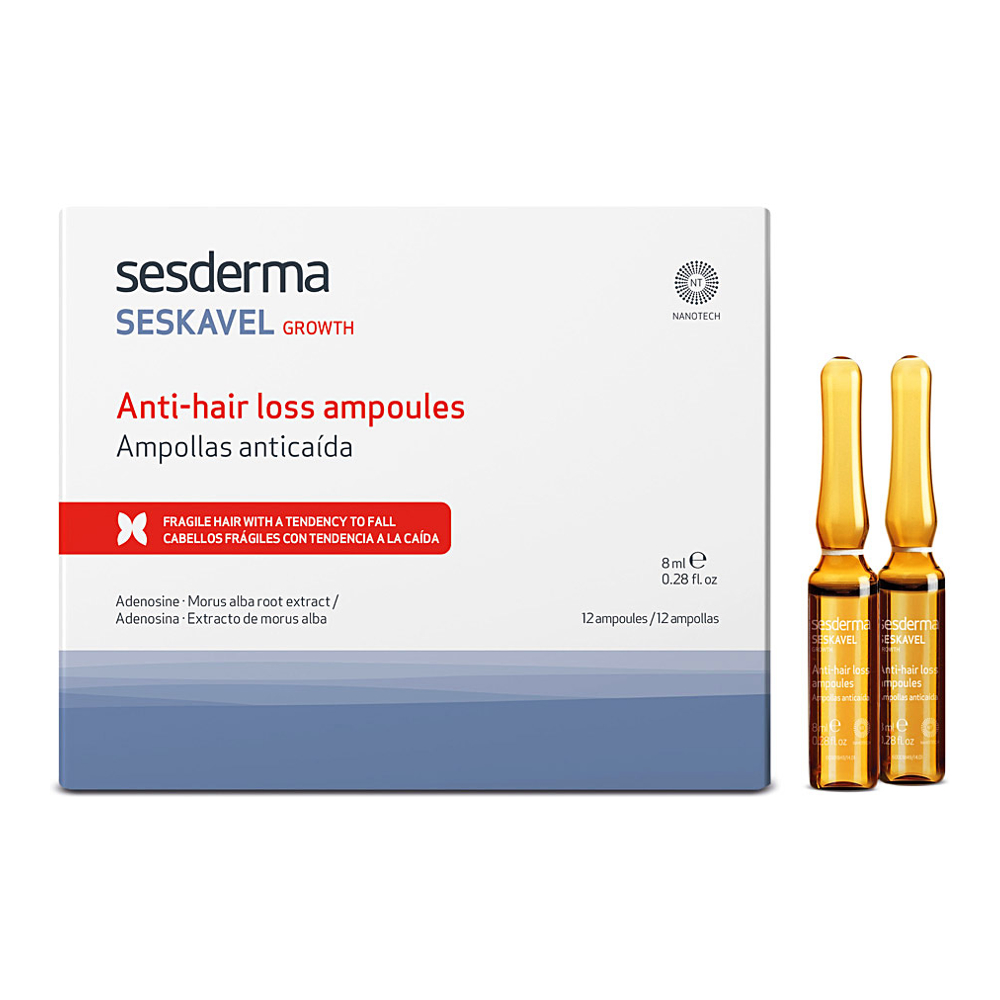 'Seskavel Growth' Ampoules - 12 Capsules, 8 ml