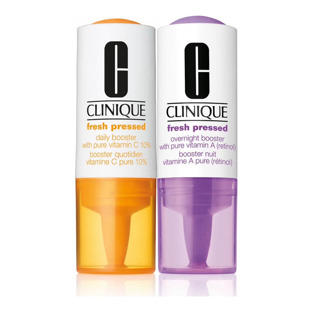 Coffret de soins de la peau 'Fresh Pressed Daily and Overnight Pure Vitamins C 10% + Retinol' - 150 g, 2 Pièces