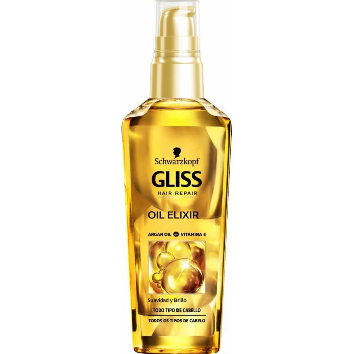 Huile Cheveux 'Gliss Repair Elixir' - 75 ml