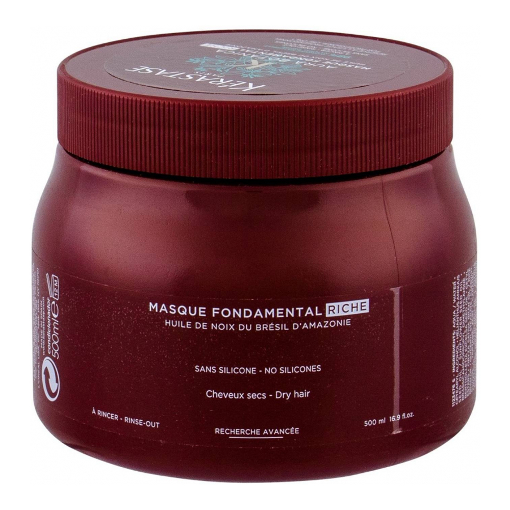 Masque capillaire 'Aura Botanica Fondamentale Riche' - 500 ml