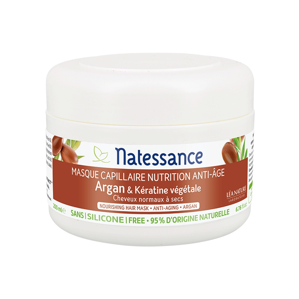 Masque capillaire 'Argan & Kératine Végétale' - 200 ml