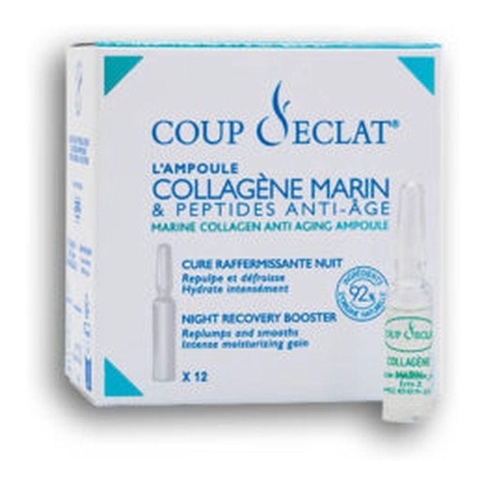 'L'Ampoules Au Collagène Marin' Night Treatment - 12 Ampules, 1 ml