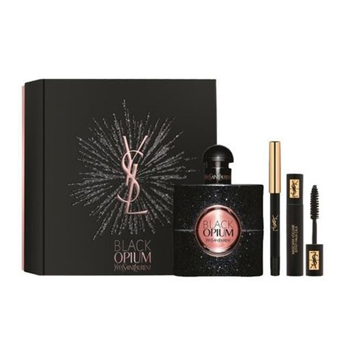 'Black Opium' Coffret de parfum - 3 Unités