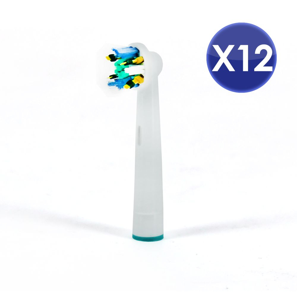 Têtes de brosse 'Compatible - Total  Action' - 12 Unités