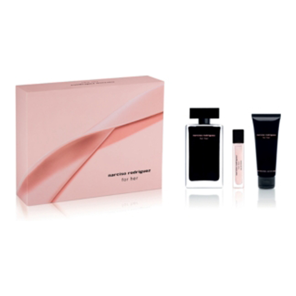 'Narciso Rodriguez For Her' Coffret de parfum - 3 Unités