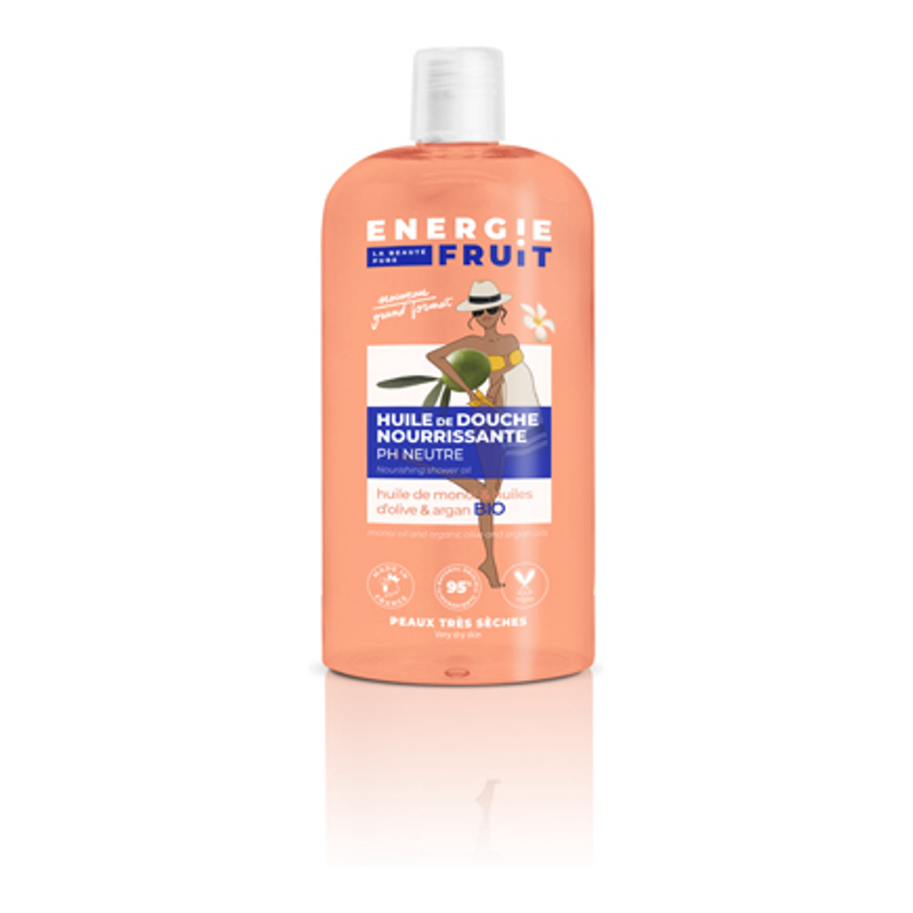 'Monoi & 2 Huiles Olive et Argan Bio' Shower Oil - 500 ml