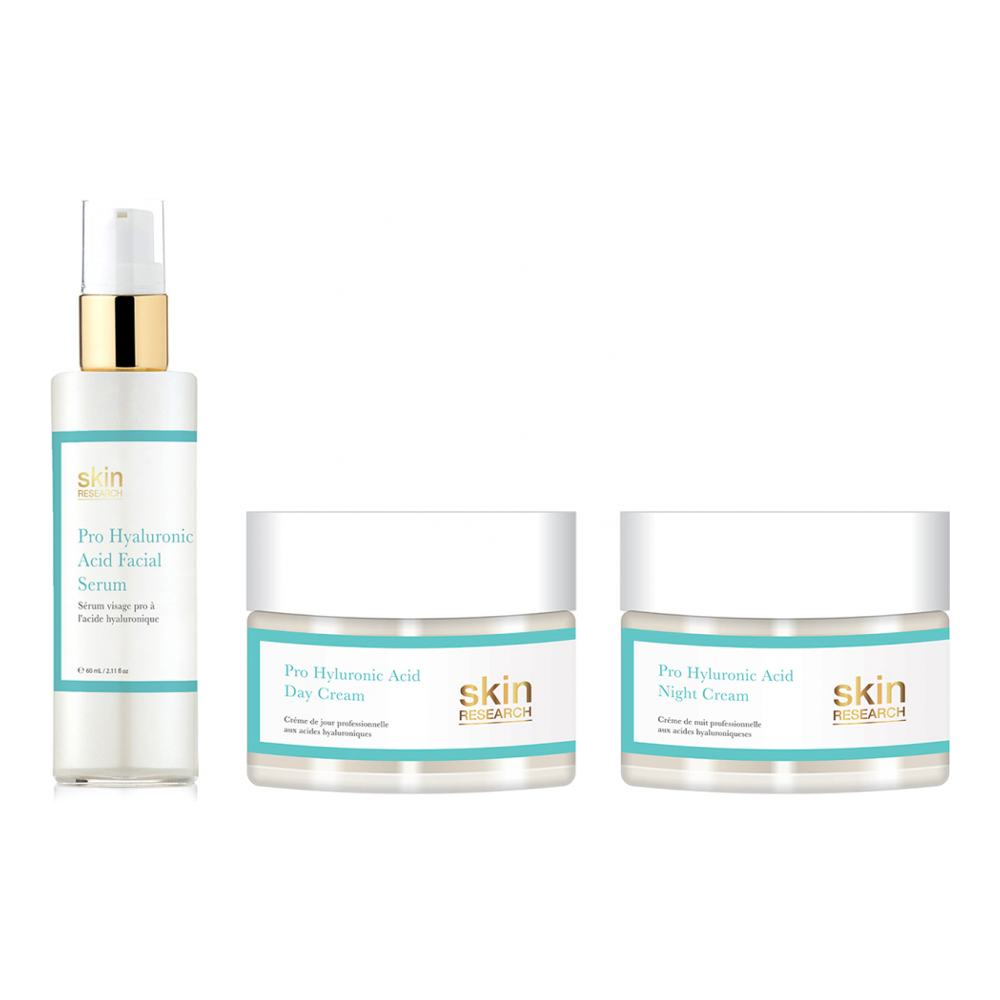 'K3 Hyaluronic Acid Day & Night' Moisturizing Cream, Serum - 2 Units