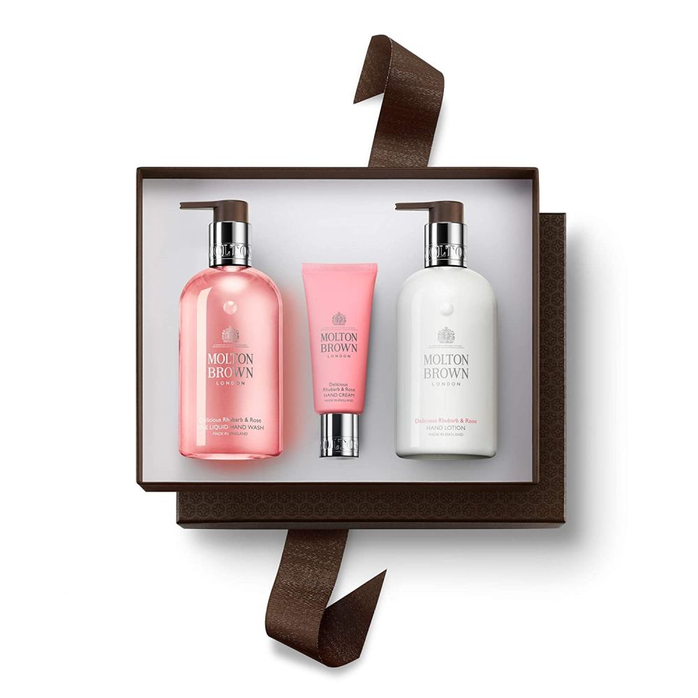 'Rhubarb & Rose Hand' Gift Set - 3 Units
