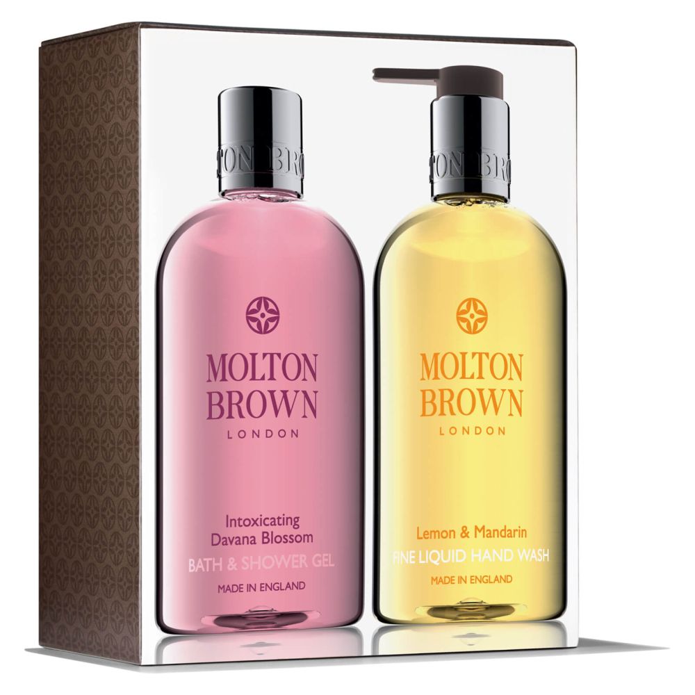 'Davana Blossom & Lemon and Mandarin Bath' Set - 2 Units