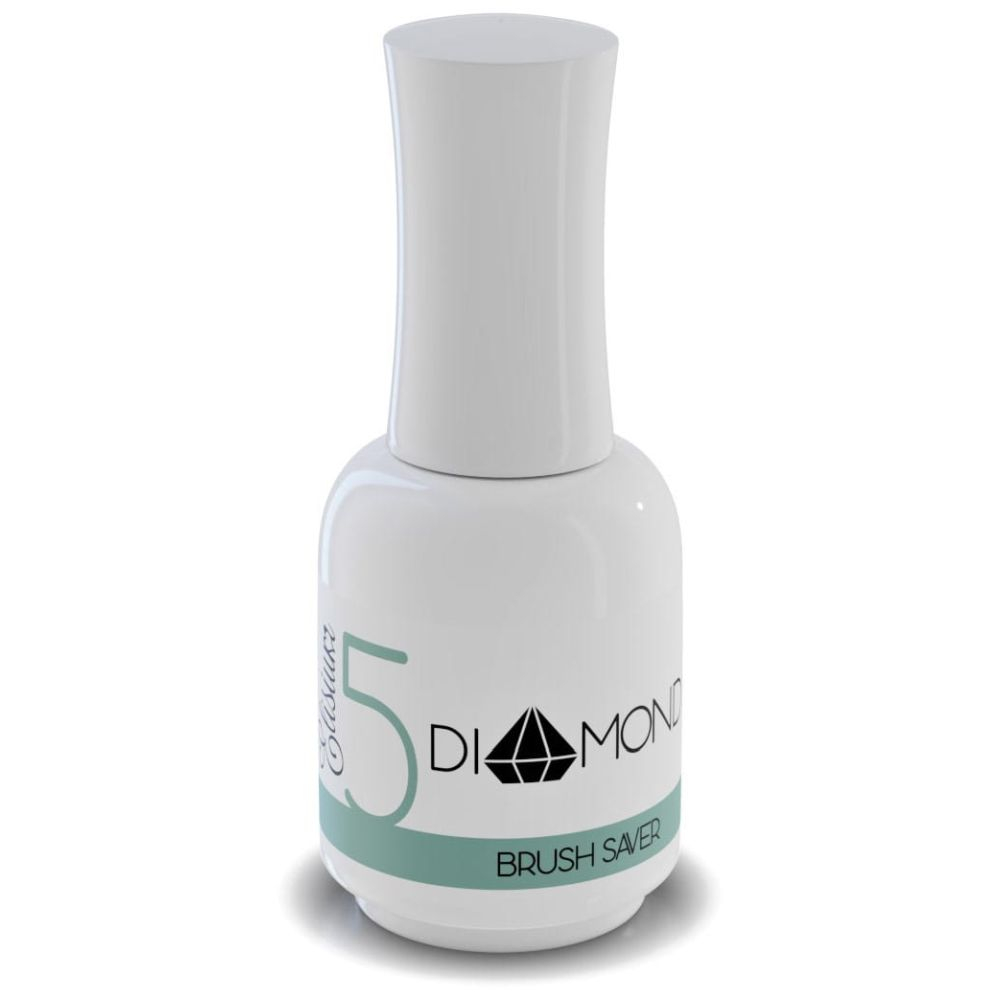 Vernis à ongles 'Diamond Liquid 5' - 5 Brush Saver 15 ml