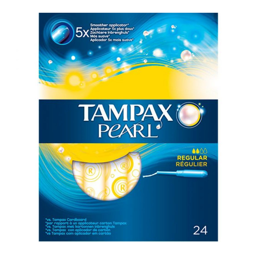 'Pearl' Tampon - Regular 24 Stücke