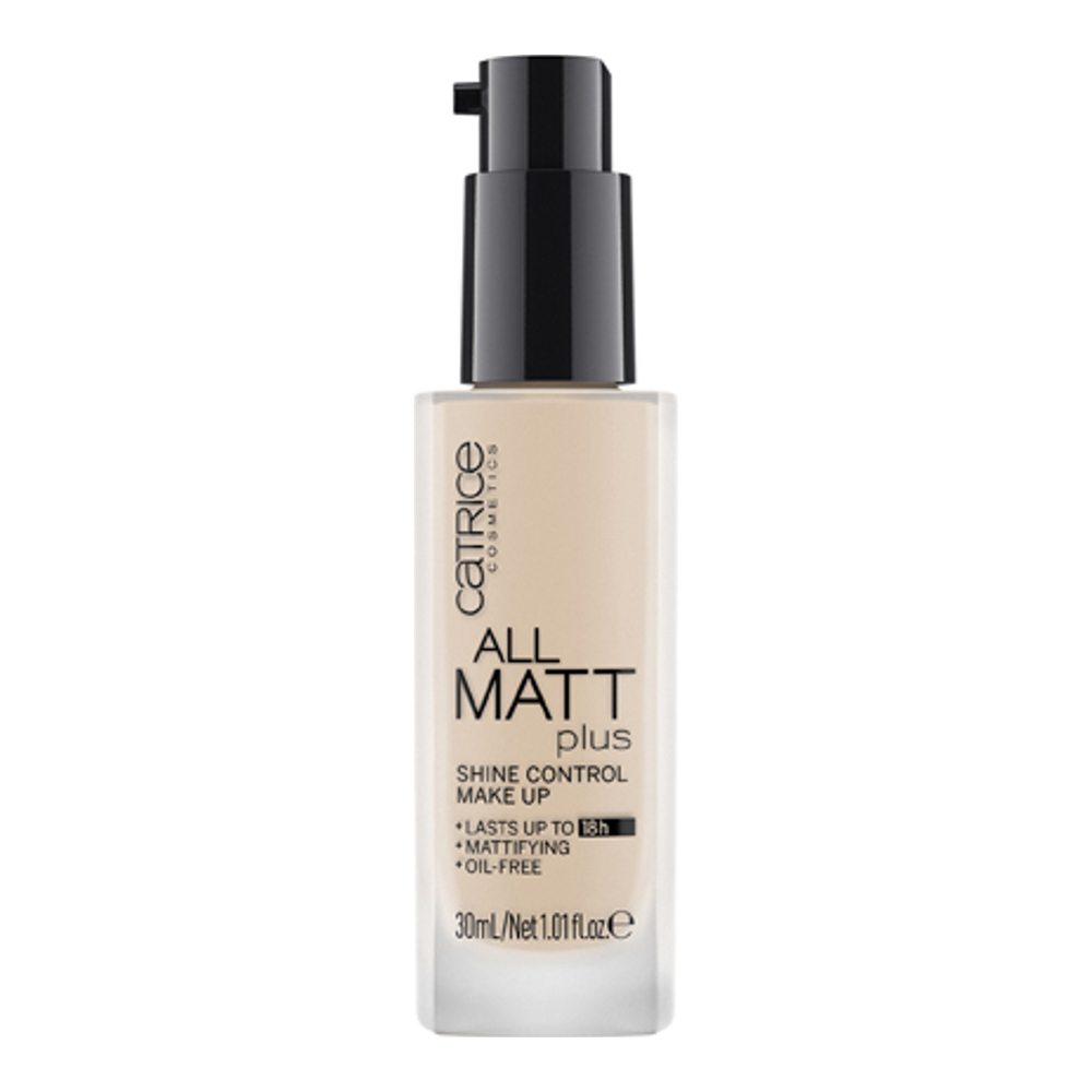 'All Matt Plus Shine Control' Foundation - #010 Light Beige 30 ml
