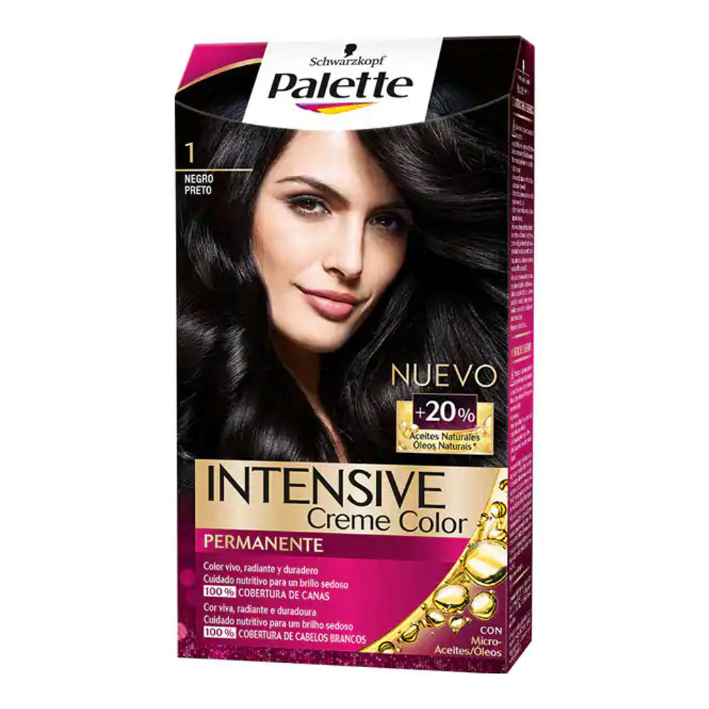 'Palette Intensive' Hair Dye - 1 Black