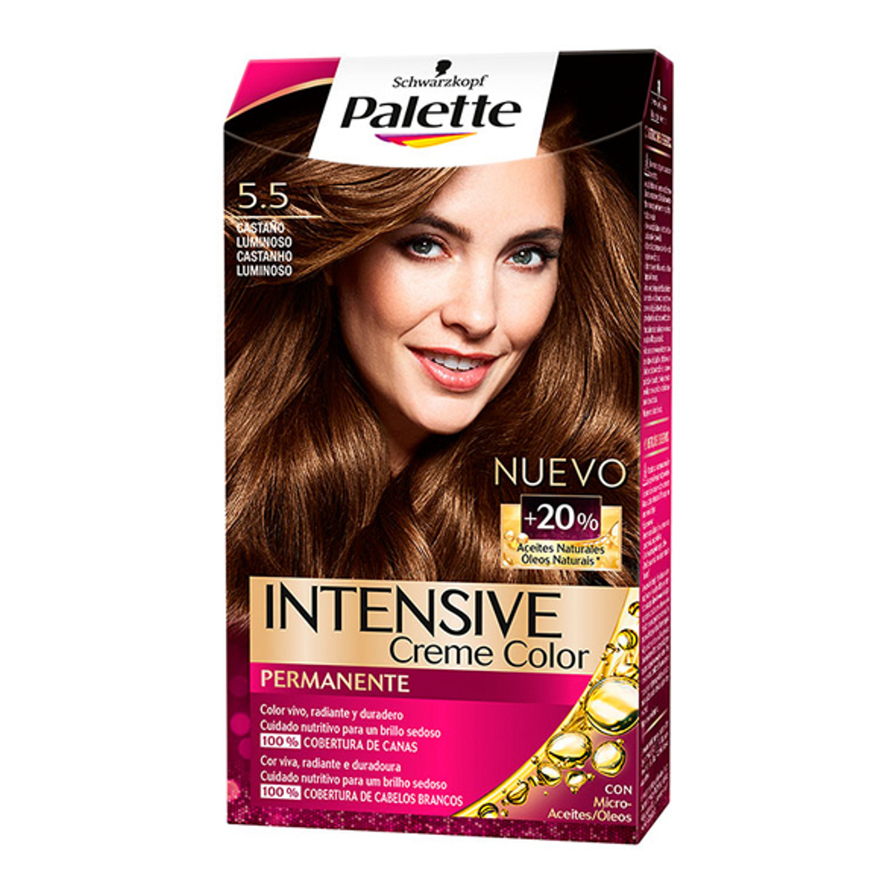 Teinture pour cheveux 'Palette Intensive' - 5.5 Luminous Broiwn