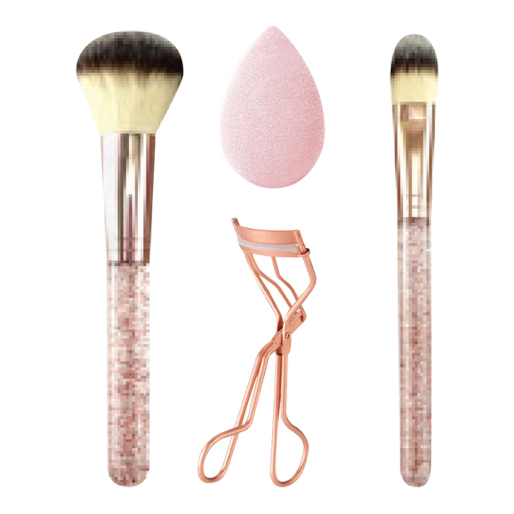 Set de pinceaux de maquillage  - 4 Pièces