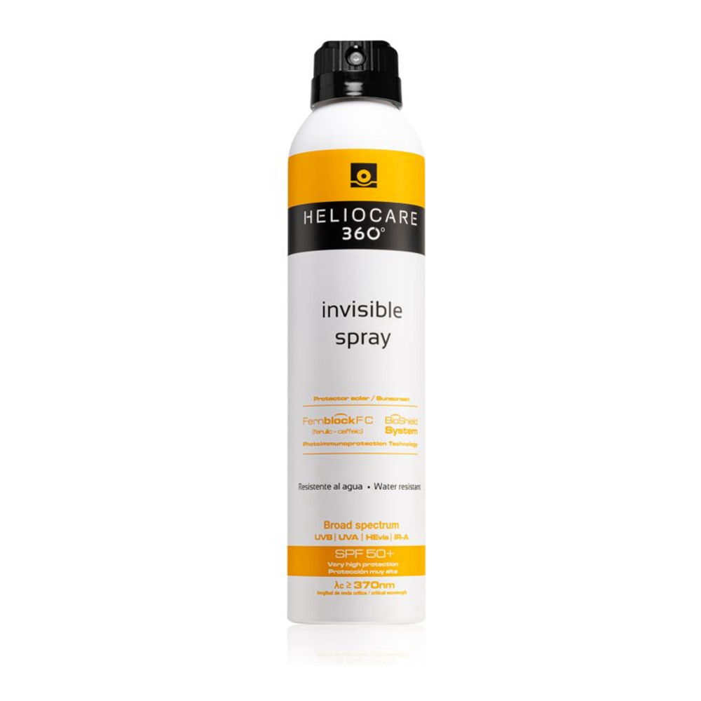 360° Invisible SPF50+' Sunscreen Spray - 200 ml