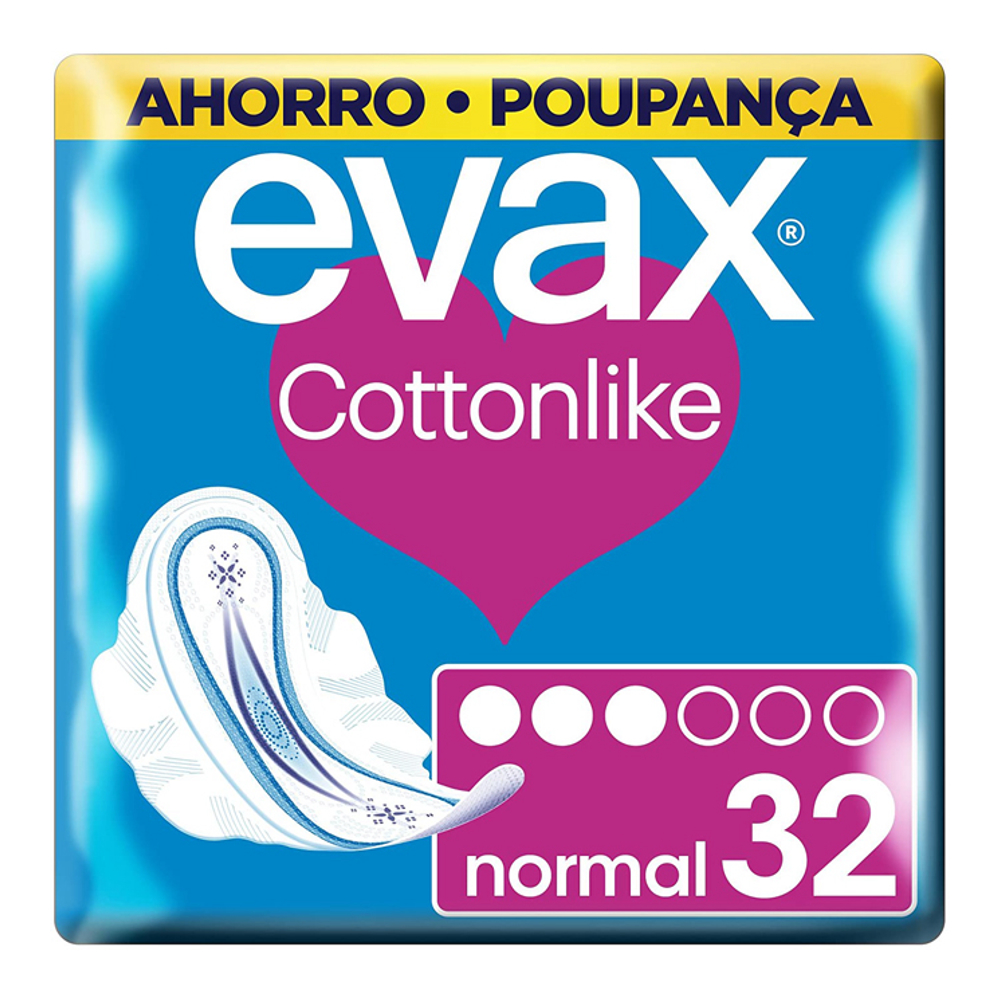 Cotons démaquillants 'Cottonlike' - Normal 32 Pièces