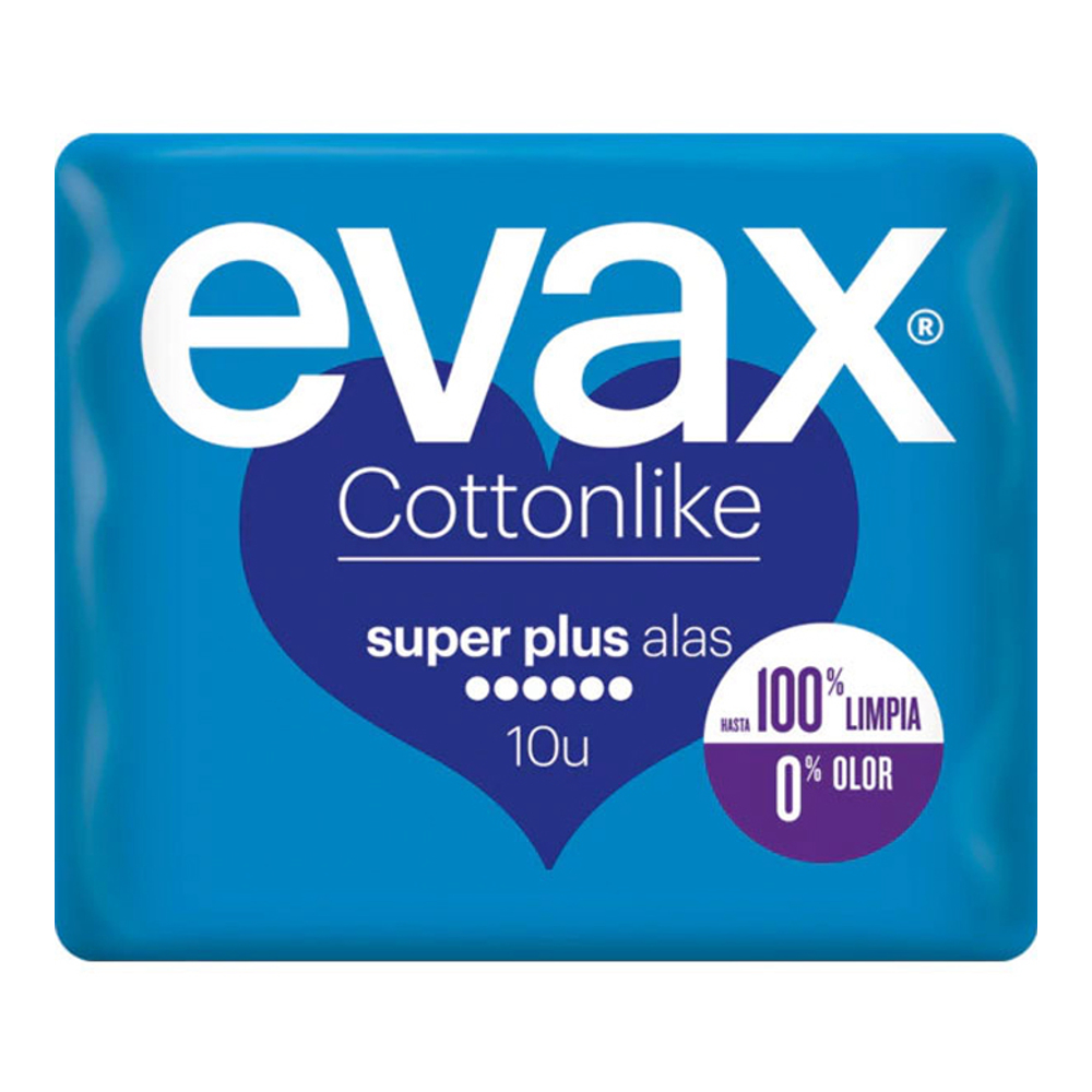 'Cottonlike' Pads with Flaps - Super Plus 10 Pieces
