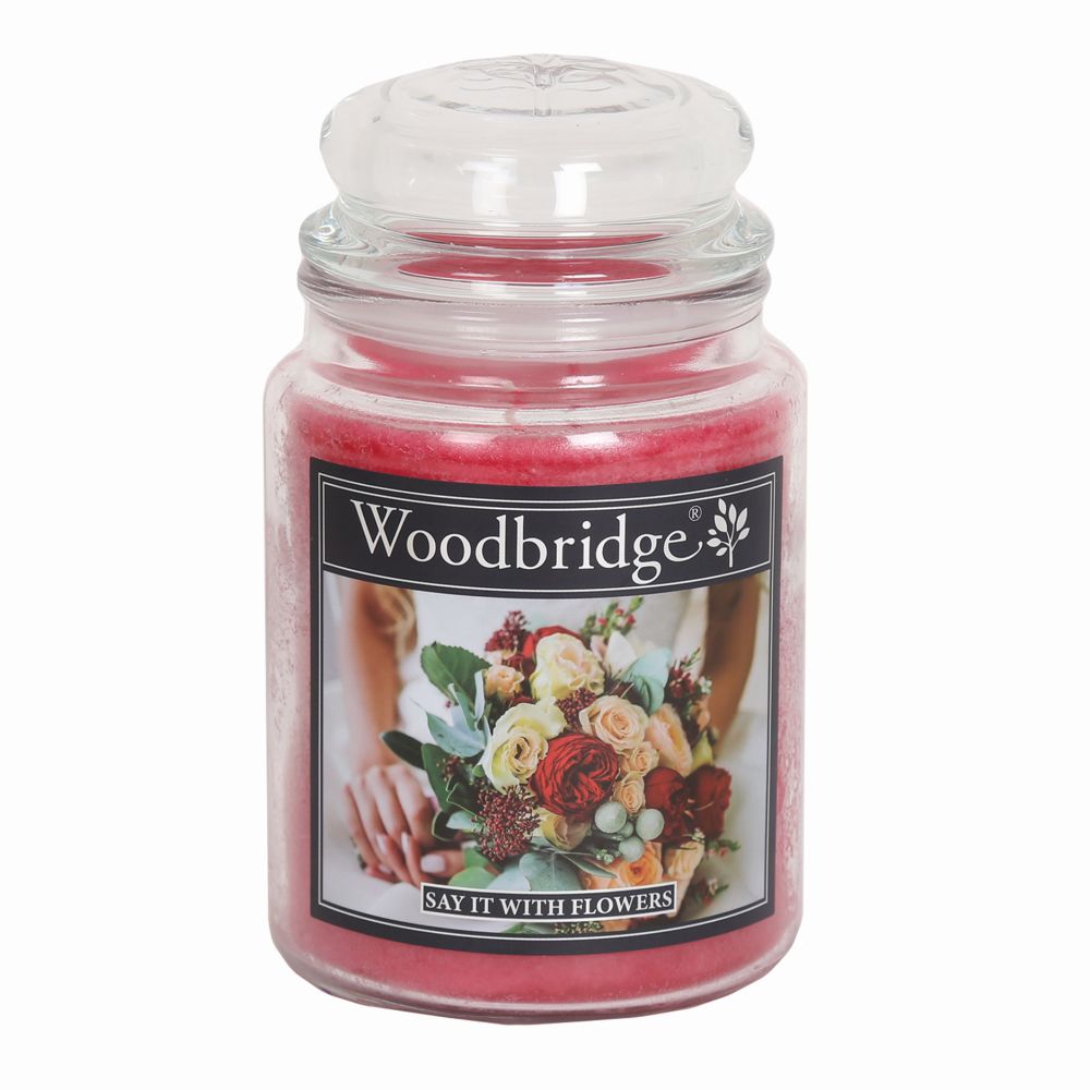 'Say It With Flowers' Scented Candle - 565 g