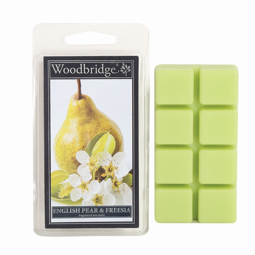 'English Pear & Freesia' Scented Wax - 8 Pieces
