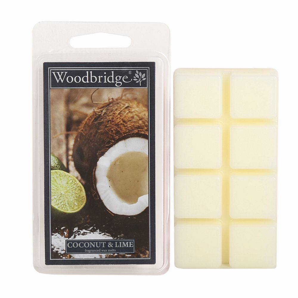 'Coconut & Lime' Scented Wax - 8 Pieces