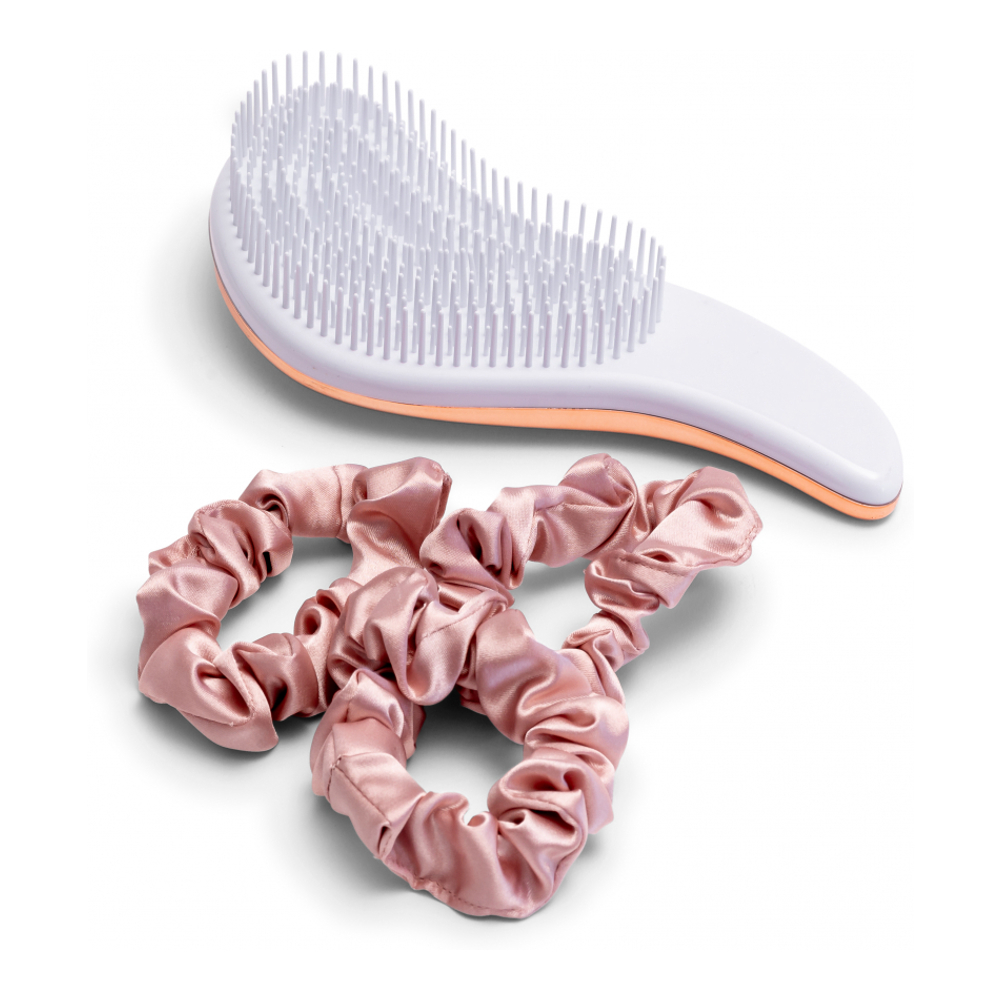Detangling Brush, Hair Tie - 4 Pieces