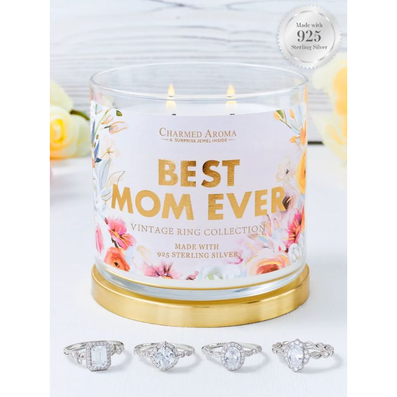 'Best Mom Ever' Kerzenset für Damen - 500 g