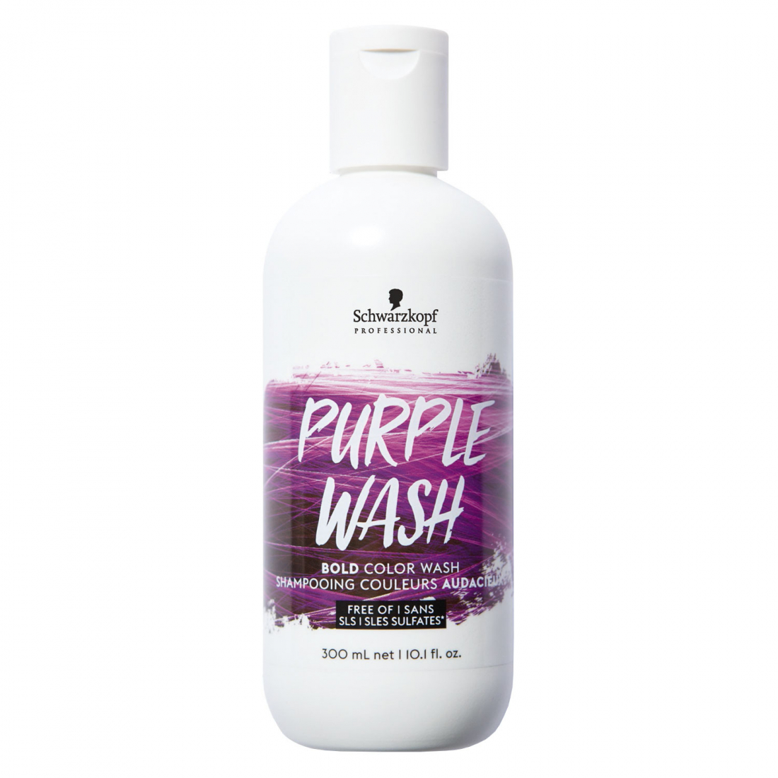 Teinture temporaire pour cheveux 'Bold Color Wash' - Purple 300 ml