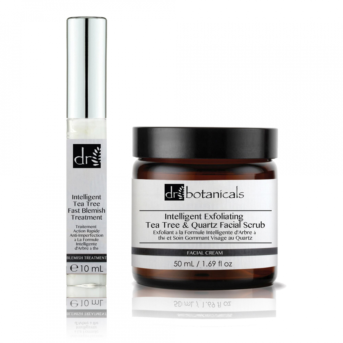 Set 'Intelligent Tea Tree Fast Blemish Treatment + Intelligent Exfoli' -  10 ml