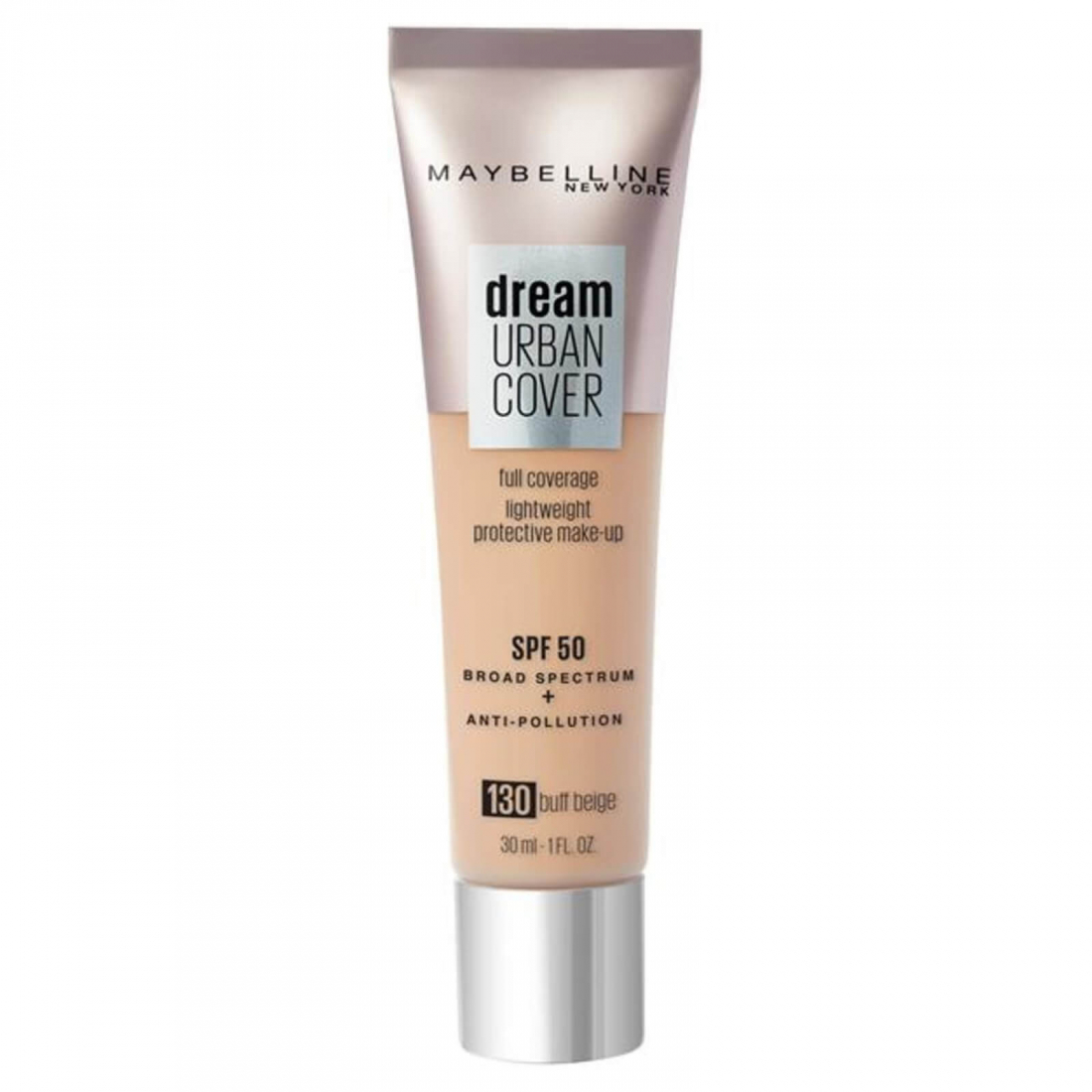 'Dream Urban Cover Full Coverage Spf50' Foundation - 130 Buff Beige 30 ml
