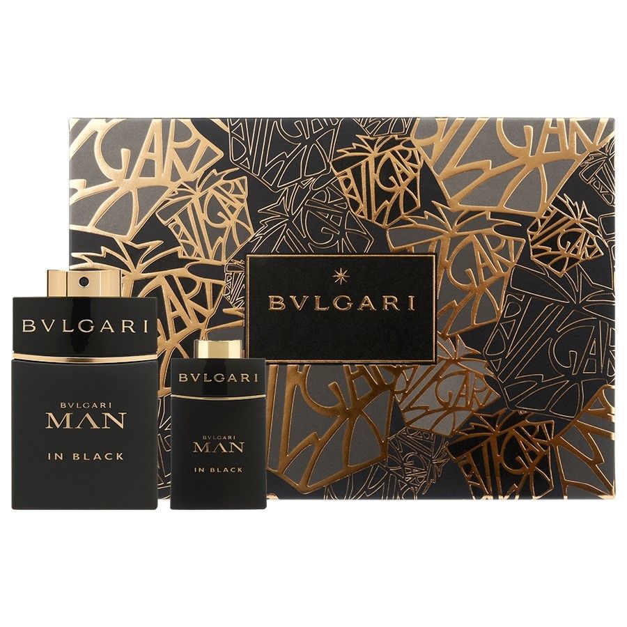 'Bulgari Man In Black' Perfume Set - 2 Units
