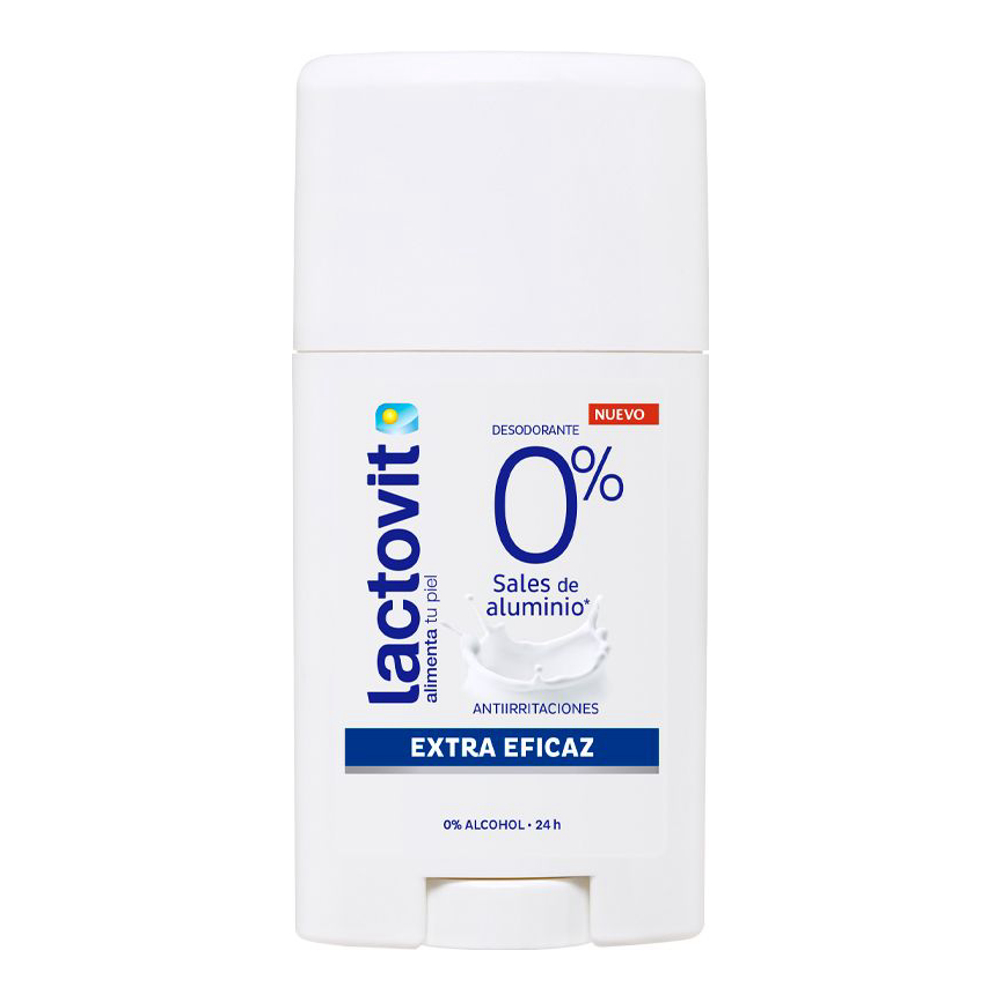 Déodorant Stick 'Lactovit Original Extra Eficaz 0%' - 60 ml