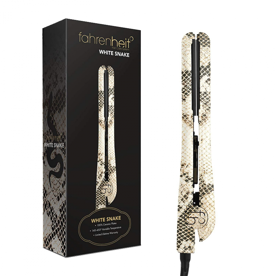 Lisseur de cheveux 'Animal Print Collection' - Snake 4 cm