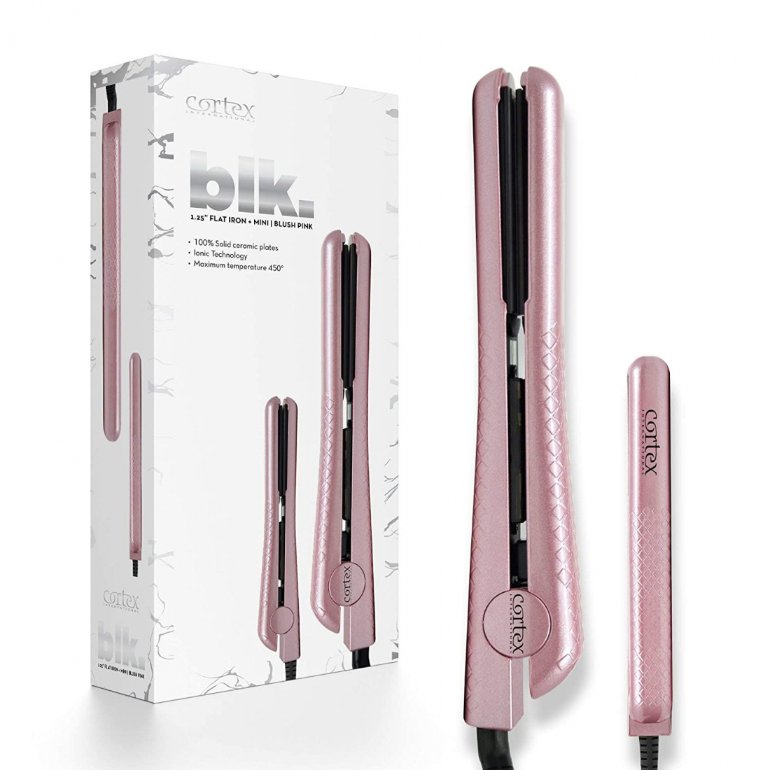'Duo' Hair Styling Set - Blush Pink 2 Pieces